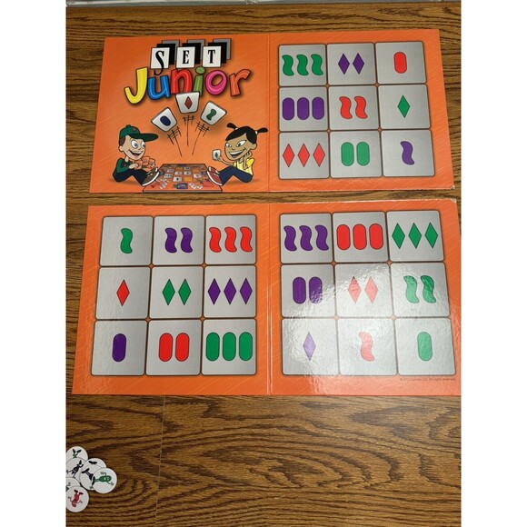 Set Enterprises Boardgame Set Junior Box VG/EX - Picture 10 of 12